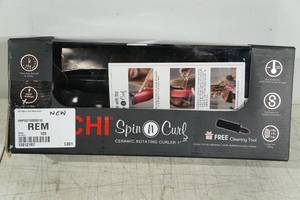 lot 13 image: Chi Spin N Curl Ceramic 1 Rotating Curler
