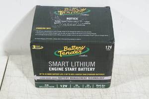 lot 279 image: Battery Tender Smart Lithium Engine Start Battery