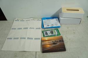 lot 214 image: Tablet Case, Hanging Organizer, and Tissue Box