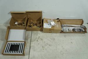 lot 216 image: Assorted Door Pull Handles and Hinges