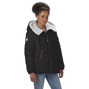 lot 59 image: NEW Canada Weather Gear Hooded Fleece Lined Jacket - Womens XXXL