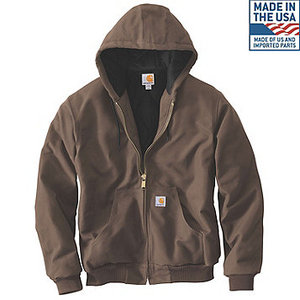 lot 105 image: NEW Carhartt Mens Duck Active Jacket - Large