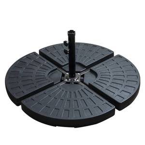 lot 116 image: Patio Premier Decorative Blow Mold Offset Umbrella Base