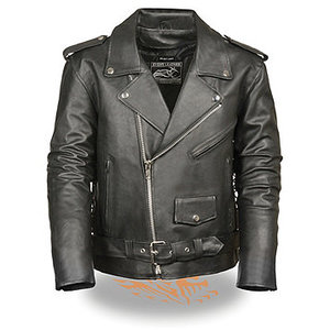 lot 147 image: Event Leather Basic Motorcycle Jacket - Mens XXL