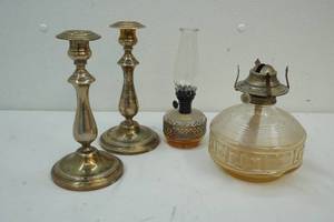 kerosene lamps