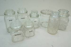 lidded jars