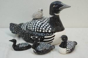 ceramic geese