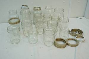 canning and jelly jars