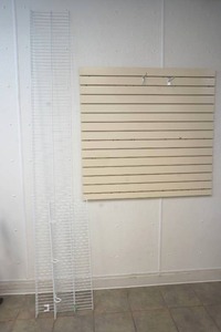 metal closet shelving