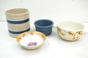 crocks and bowls