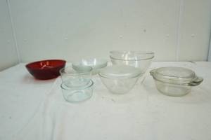 pyrex mixing bowls