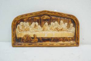 Last Supper plaque