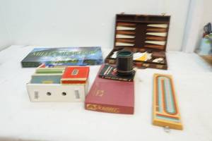 board games and playing cards