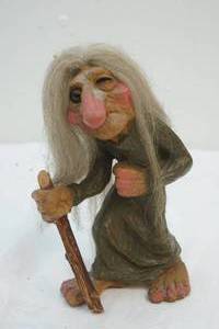 vintage troll witch