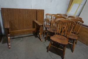 table and chairs