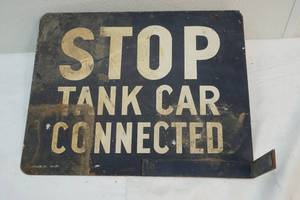 metal sign