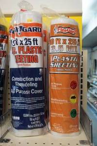 plastic sheeting