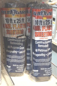 plastic sheeting
