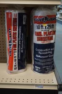 plastic sheeting