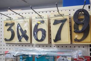 house numbers
