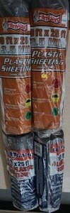 plastic sheeting