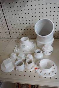 PVC connectors