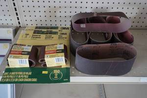 sandpaper and belts