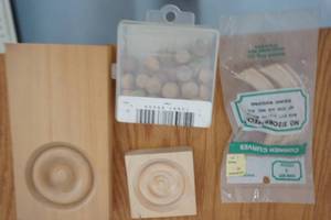 Wooden buttons, corner curves and more