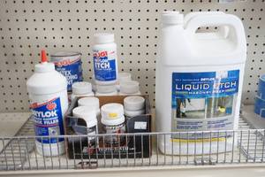 Drylok and Liquid Etch items