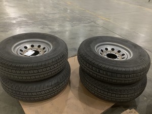 4x Tires With Rims