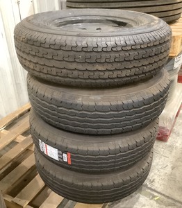 4x Trailer Tires With Rims
