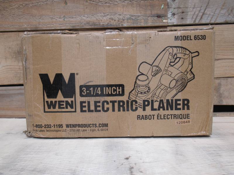 lot 21 image: WEN 6530 3-14 in. 6 Amp Corded Hand Planer