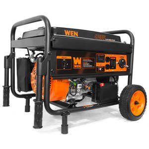 lot 12 image: WEN 56475 4750W Electric Start Generator
