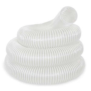 lot 16 image: WEN 28221 4-Inch x 20-Foot Universal Dust Extractor Hose