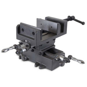 lot 23 image: WEN 414CV 4.25-Inch Compound Cross Slide Industrial Strength Benchtop and Drill Press Vise