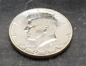 1964 PROOF KENNEDY HALF DOLLAR