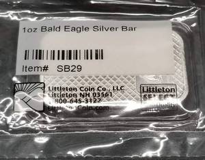 1 TROY OZ .999 FINE SILVER BAR SEALED