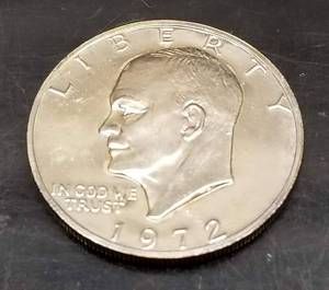 1972-S US 40% SILVER PROOF EISENHOWER DOLLAR