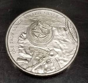 1 TROY OZ .999 FINE SILVER PROSPECTOR ROUND