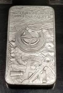 5 TROY OZ .999 FINE SILVER PROSPECTOR BAR