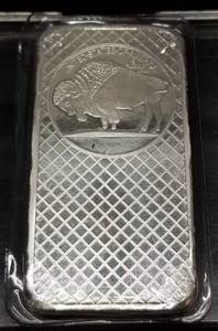 10 TROY OZ. .999 FINE SILVER BAR SEALED