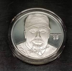 MARK McGUIRE 1 TROY OZ .999 FINE SILVER IN AIRTITE