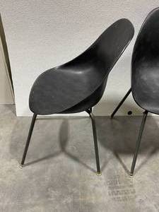 2 Vintage Mid Century Plastic Chairs