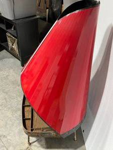 Mid Century Original Enamel Preway Cone Fireplace