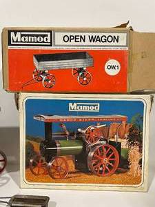 Mamod Model Steam Tractor and Wagon