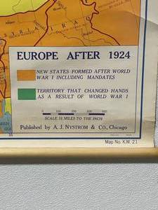 Map of Europe After 1924