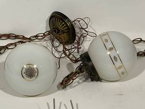 Mid Century Swag Vintage Hanging Lights