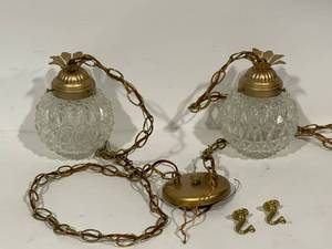 Mid Century Swag Vintage Hanging Lights