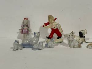 Assorted Miniature Figurines