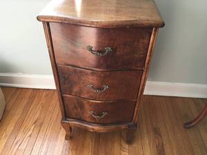 3 Drawer Oak Sewing Cabinet
